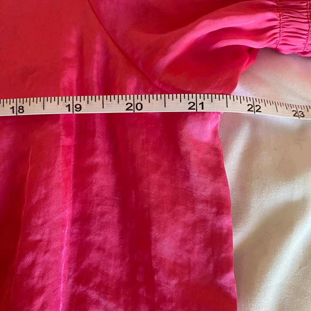 Philosophy Pink V-Neck Blouse - Picture 8 of 9